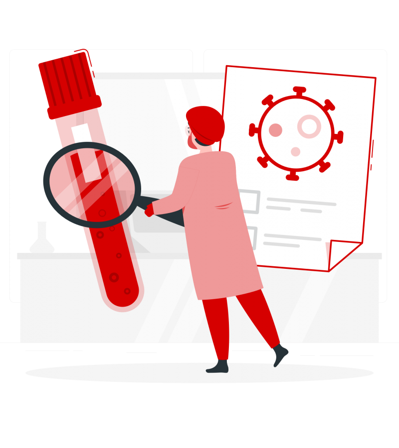Blood test-rafiki Blood sample